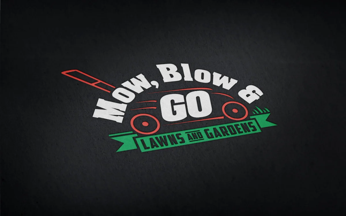 Mow, Blow & Go Logo