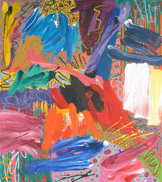   2006   48” X 54”  Mixed media on canvas    