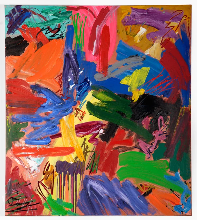   2007   48” X 54  Mixed media on canvas    