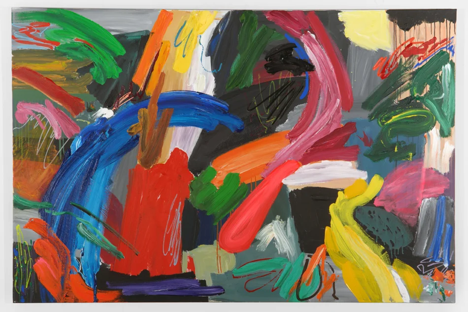   2007   48” X 72”  Mixed media on canvas    