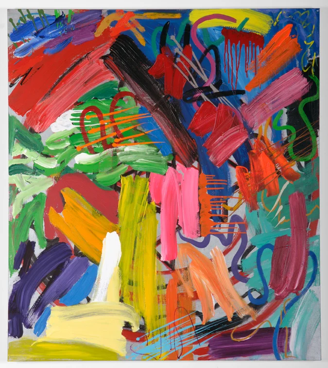   2007   48” X 54”  Mixed media on canvas    