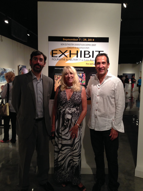ARTISTS: Gustavo Acosta, Pablo Contrisciani, Susana Rodriguez & Baruj Salinas. September 7-29, 2014 NOVA Southeastern University Alvin Sherman Library 2 Ns Floor, Cotilla Gallery 3100 Ray Ferrero Jr Blvd Fort Lauderdale, Florida