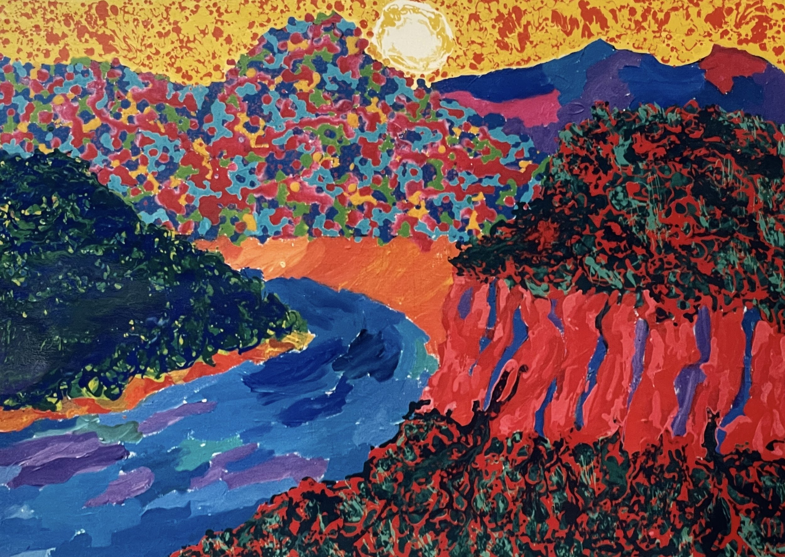 "Landscape with Sunrise"