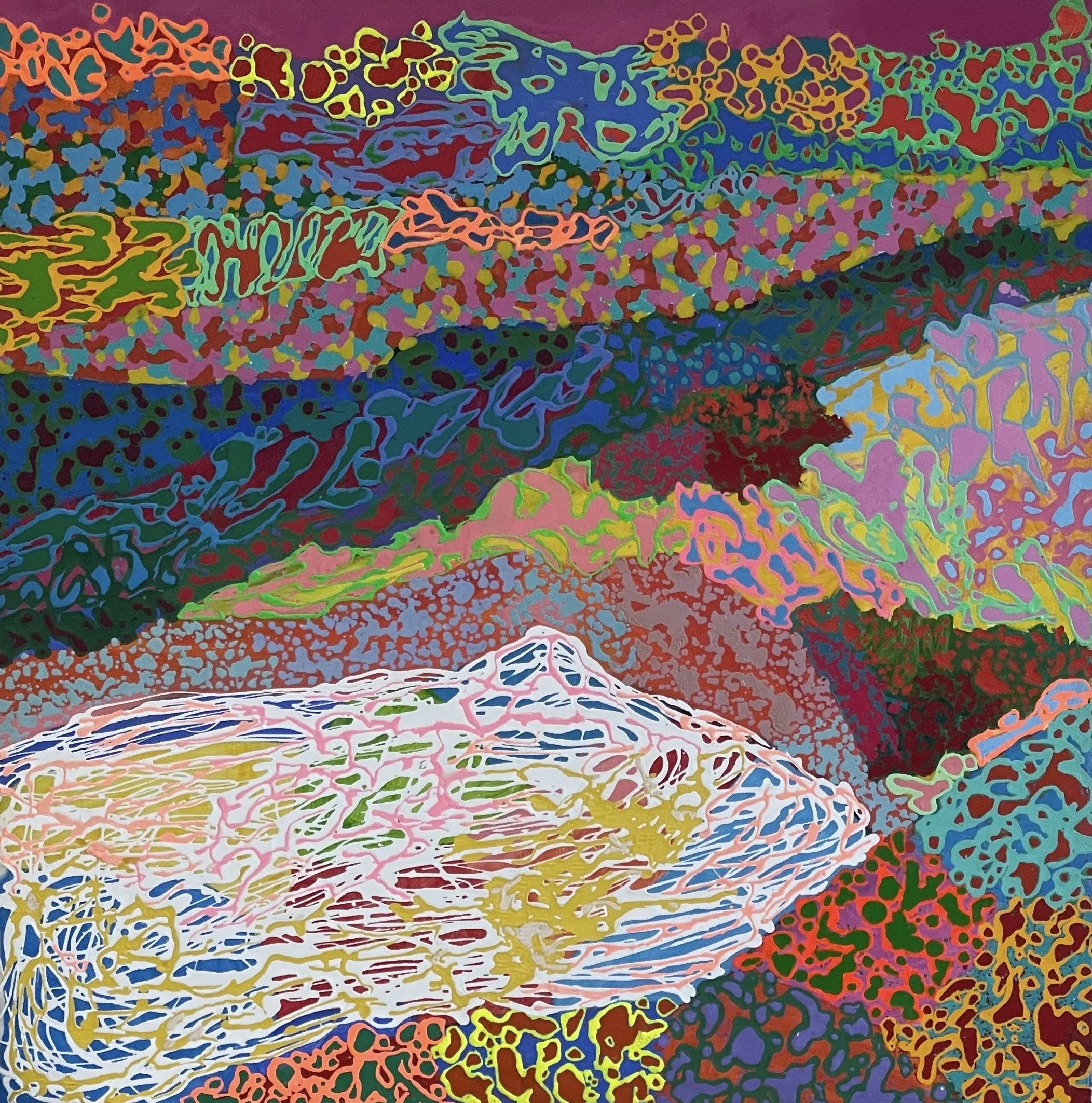 Landscape with Withe Lake