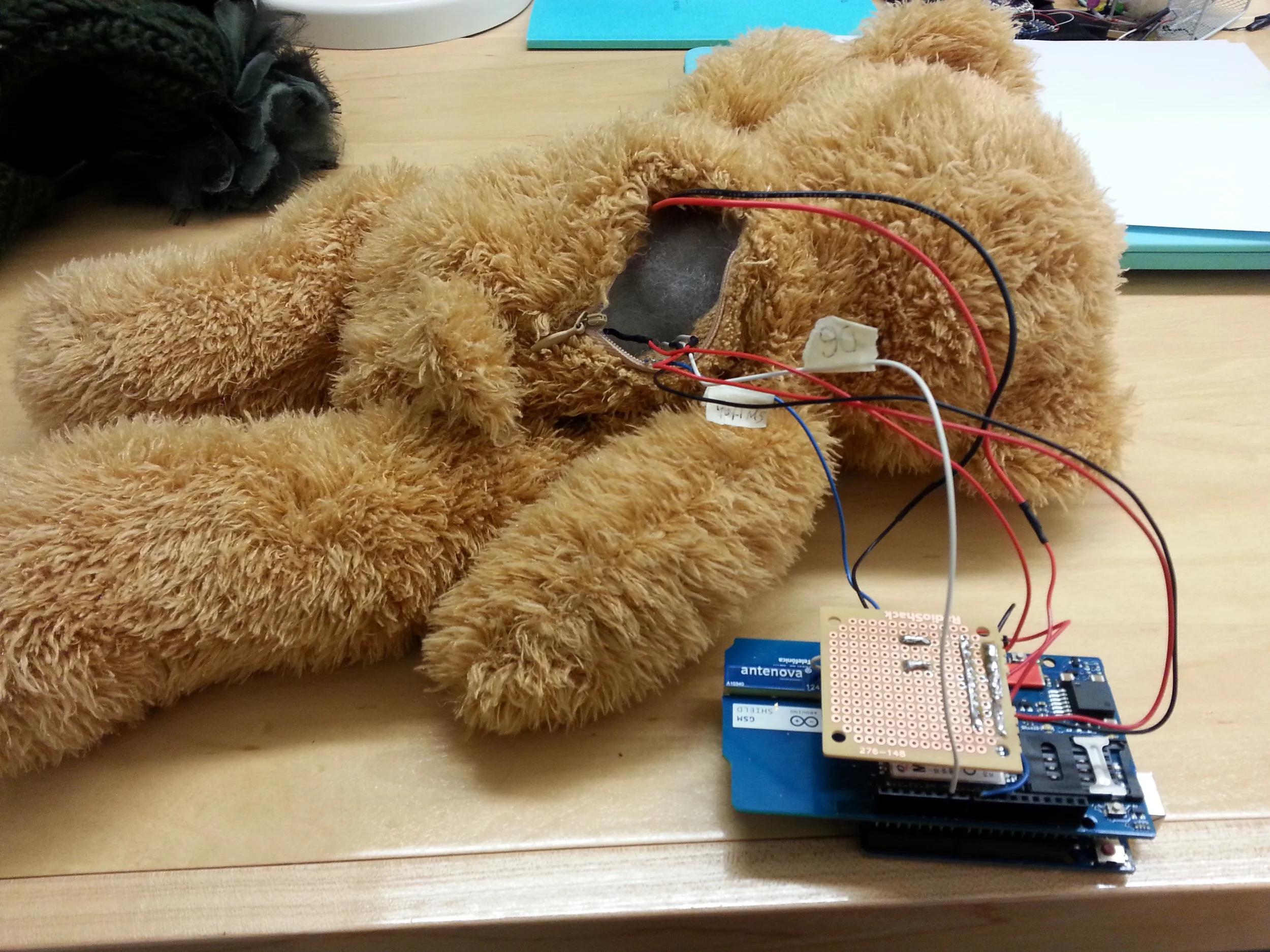 For the final circuit, I transferred all wiring to a printed circuit board.
