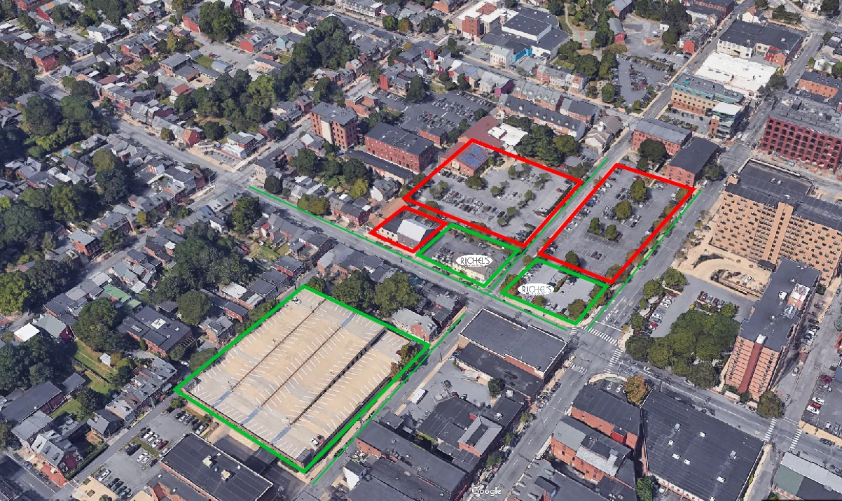 Vehicles parked in red lots risk being towed at owners expense.