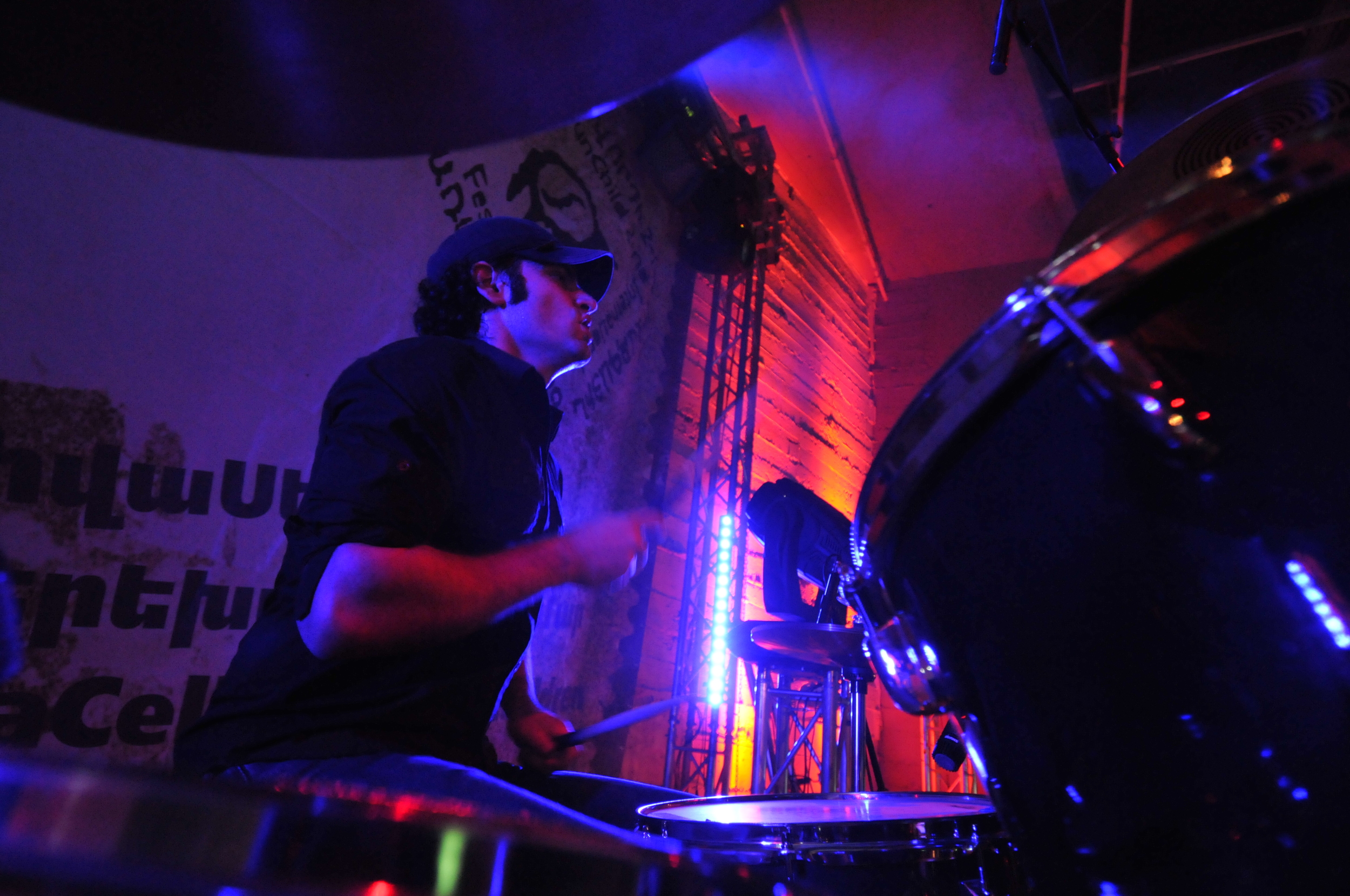 Barrett Yeretsian performing in Armenia