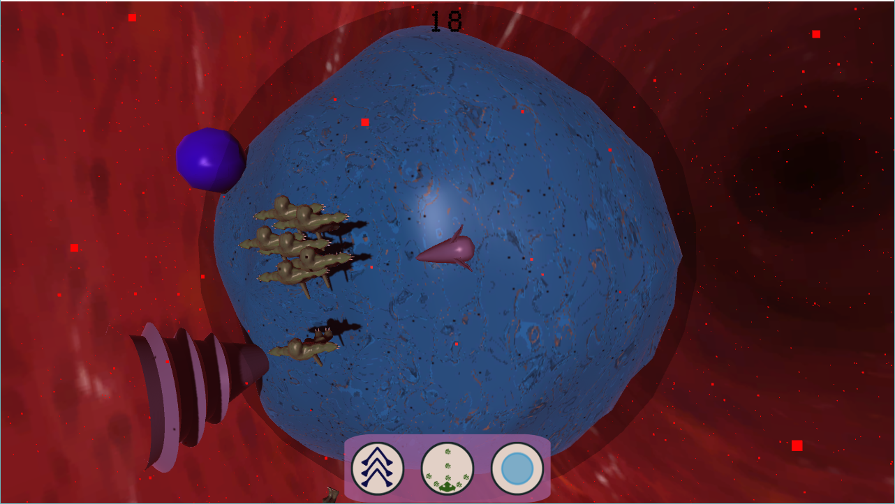 The player can choose invade a human body with pretty fantastical nanotechnology to immunize a person against the Sin Nombre virus, collected genetic material on the way.