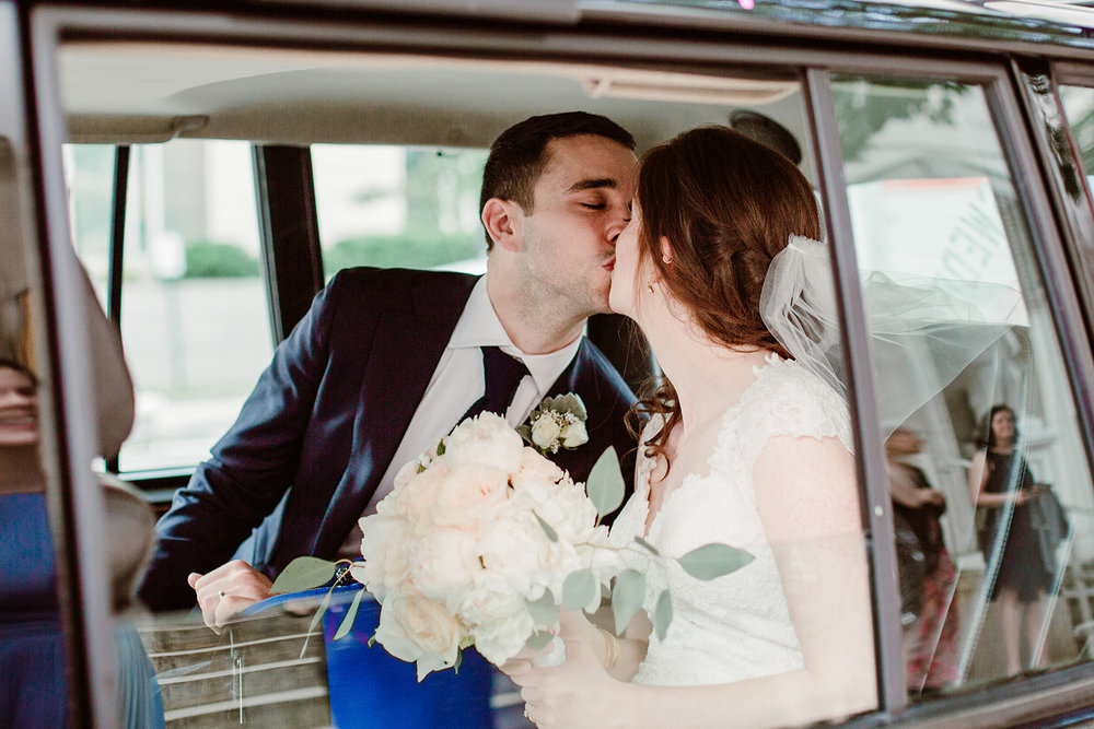  Wedding ceremony at Holy Rosary Church, Washington D.C. Irish wedding with green and gold accents. Sarah Mattozzi Photography. 