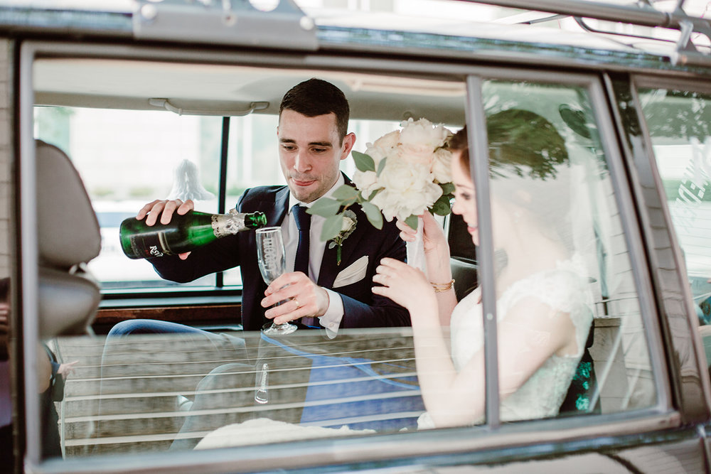  Wedding ceremony at Holy Rosary Church, Washington D.C. Irish wedding with green and gold accents. Sarah Mattozzi Photography. 