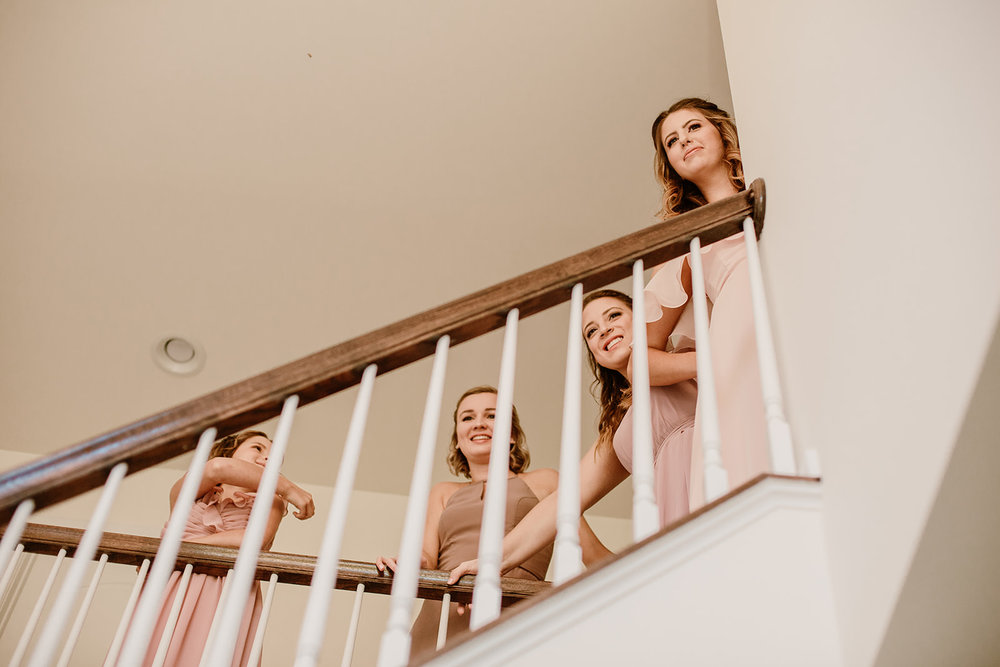  Bridesmaids | Intimate Wedding | Fredericksburg, VA | Sarah Mattozzi Photography 