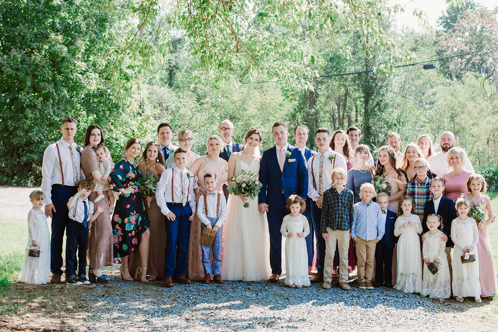  Large  | Intimate Wedding | Fredericksburg, VA | Sarah Mattozzi Photography 