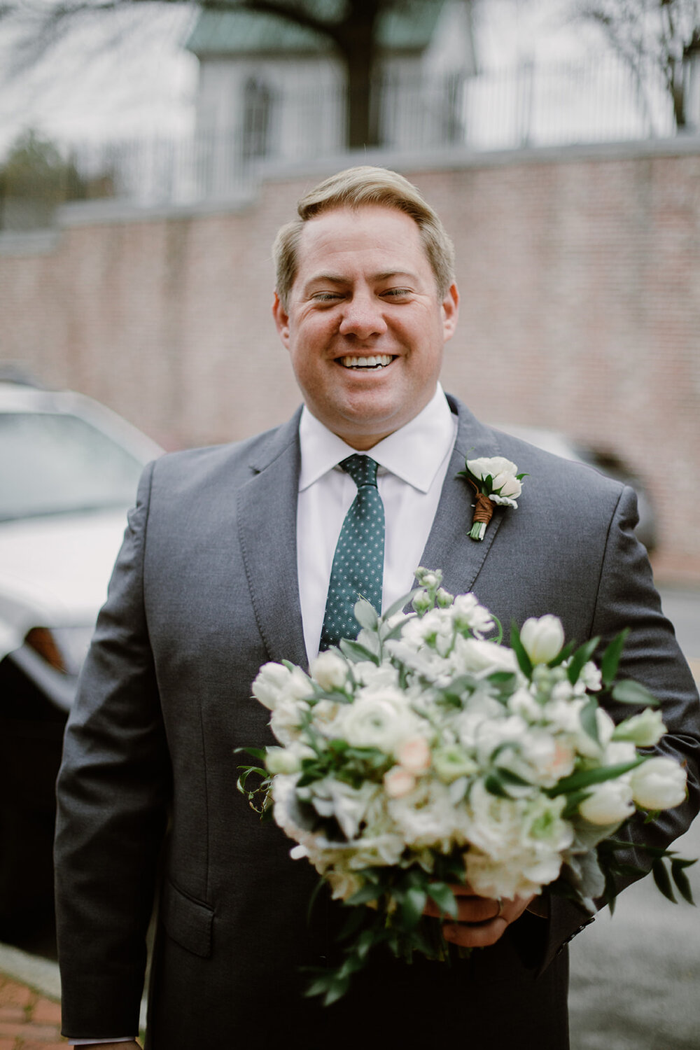  Wedding portraits in Church Hill, Richmond, VA. 