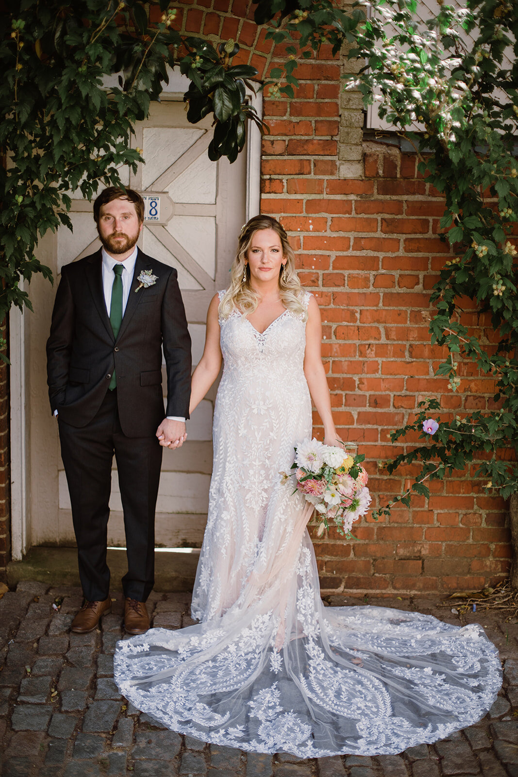  Wedding day portraits in The Fan, Richmond, VA. 