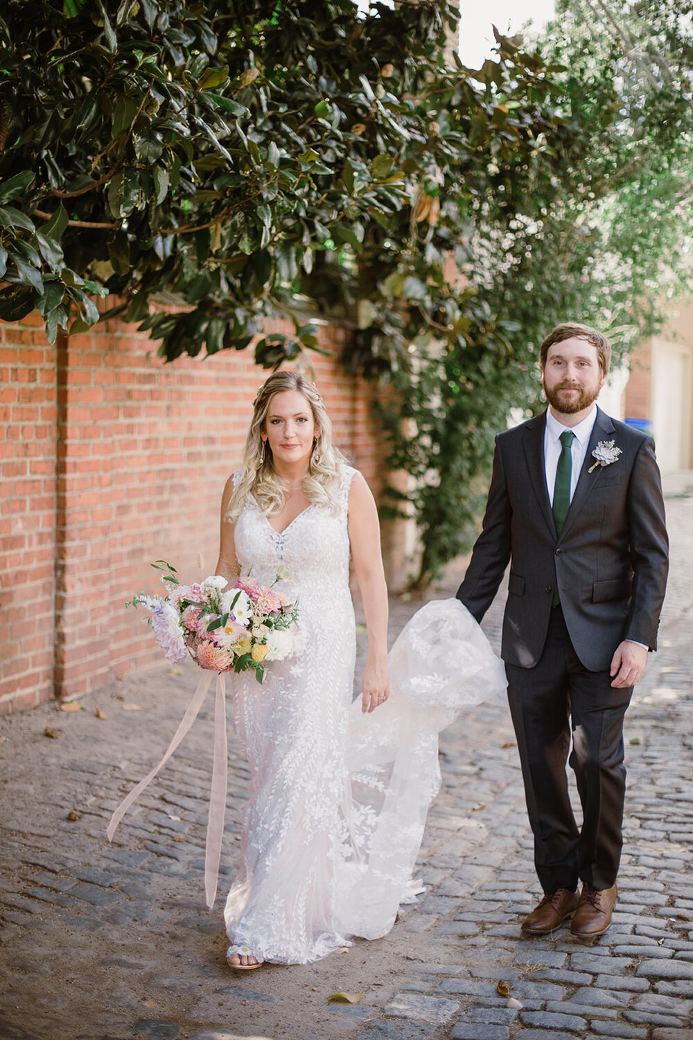  Wedding day portraits in The Fan, Richmond, VA. 