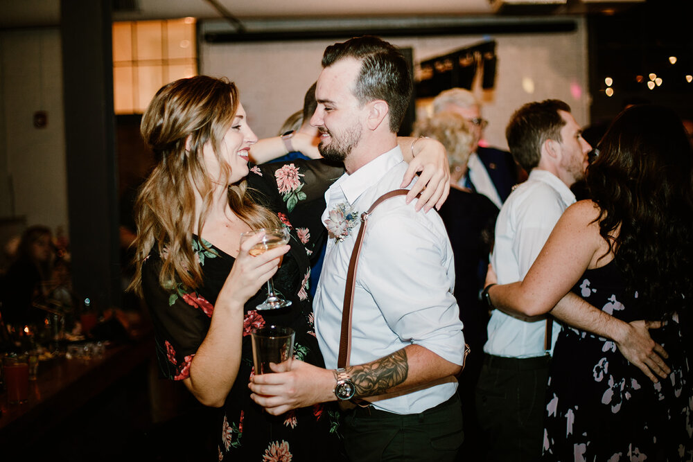  Modern rooftop wedding at The Hofheimer Building, Richmond, VA 