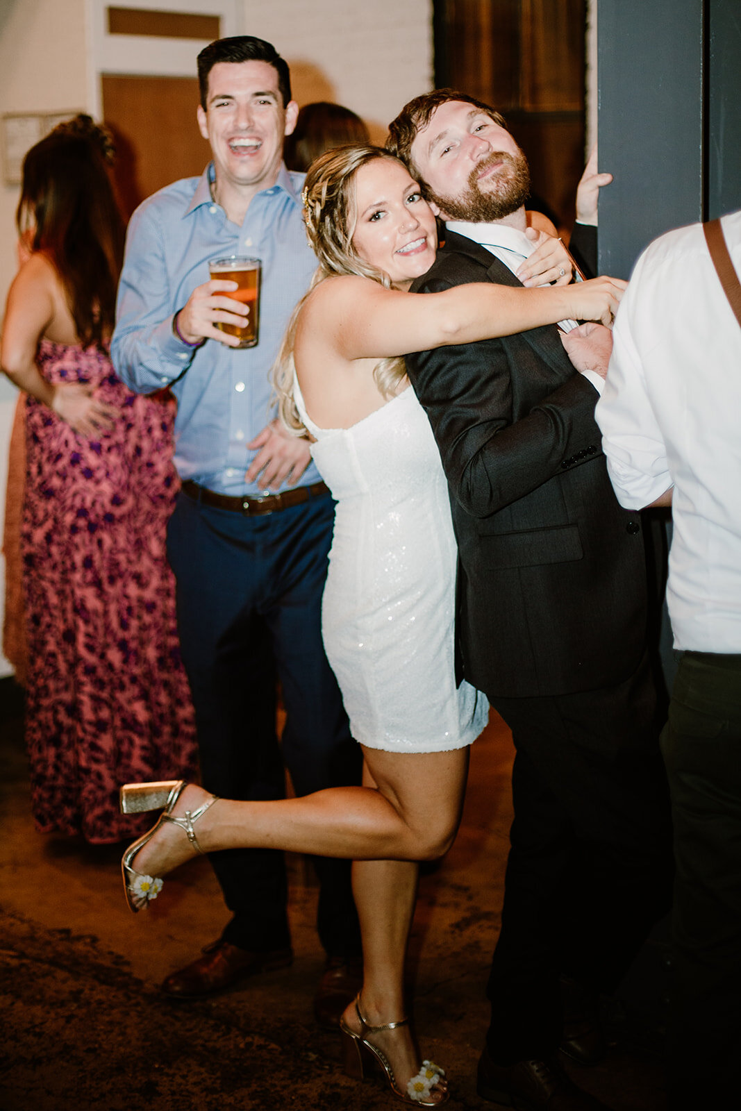  Modern rooftop wedding at The Hofheimer Building, Richmond, VA 