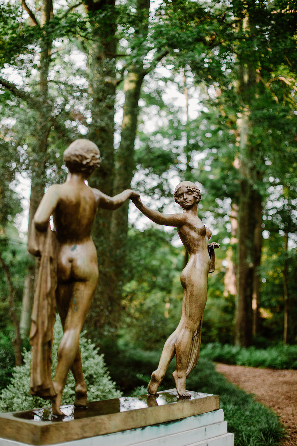  Vegan wedding at the Norfolk Botanical Gardens, Norfolk, VA. Rose garden and plant inspired wedding on the first day of Pride month. Sarah Mattozzi Photography. 