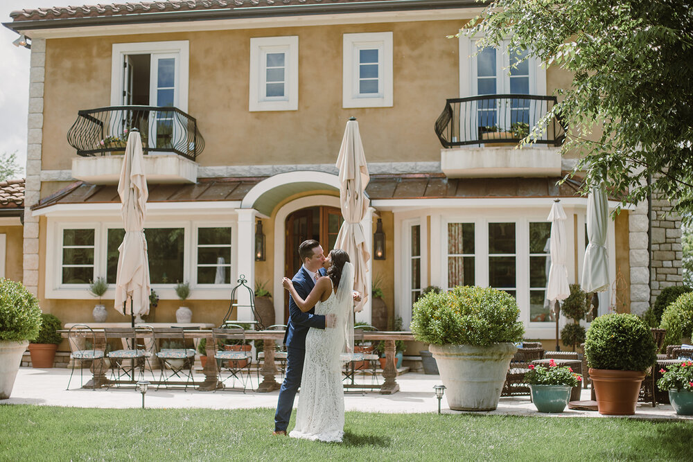  Intimate Italian villa elopement at Monteventoso in Madison, Virginia. 