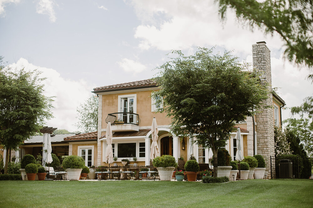  Bride and groom portraits. Intimate Italian villa elopement at Monteventoso in Madison, Virginia. 