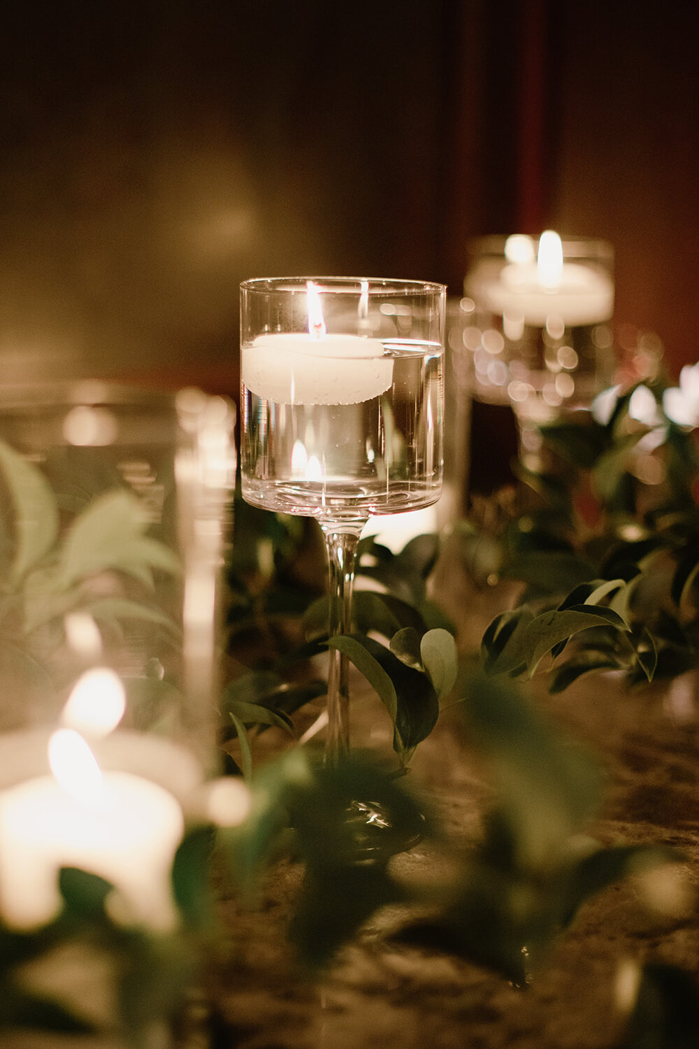  Wedding Reception at the Omni Hotel in Richmond, VA | Fall Wedding with Red Peonies and Cafe au Lait Dahlias. 