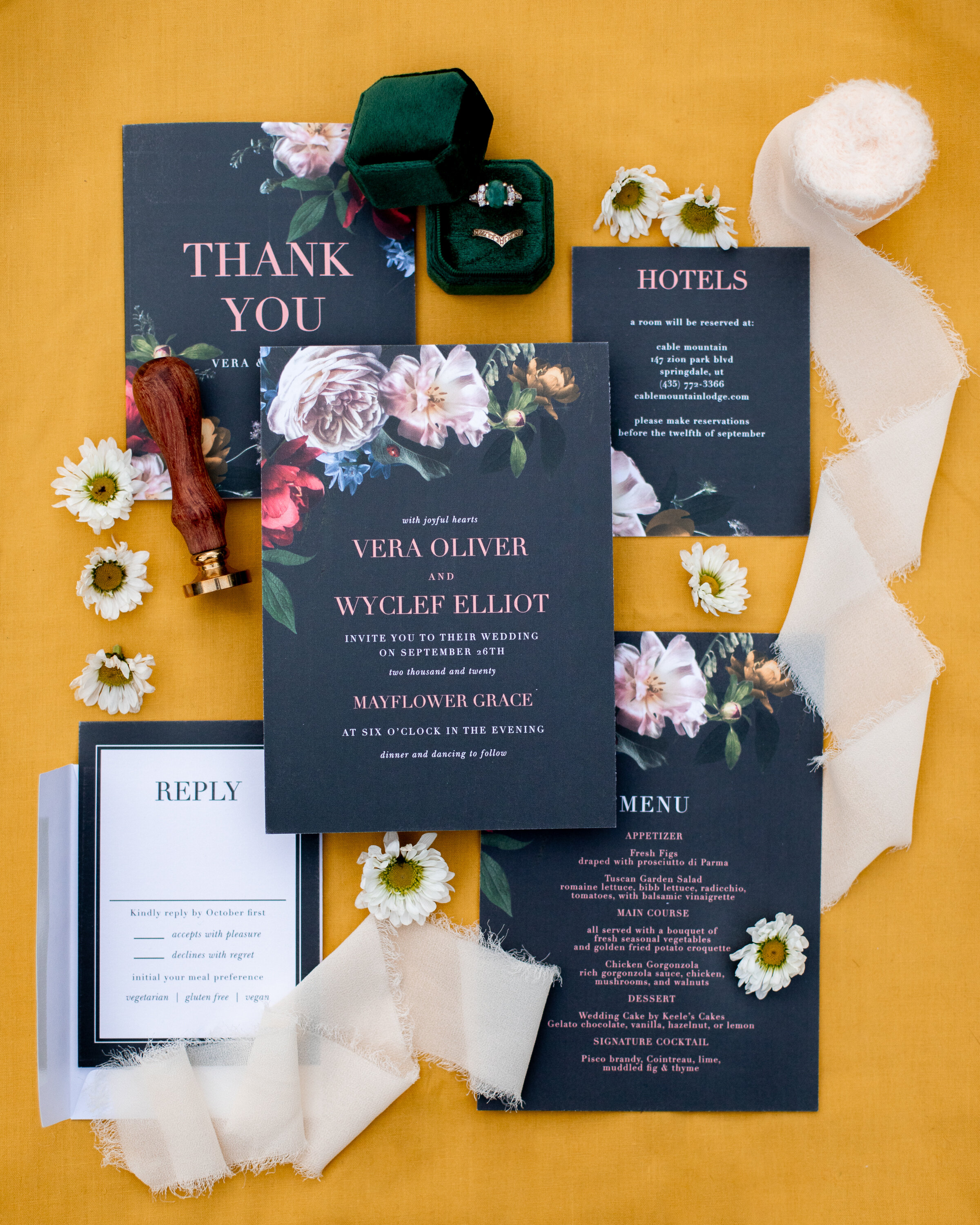 Wedding Invitations: Basic Invite  Vendor Spotlight — Sarah Mattozzi