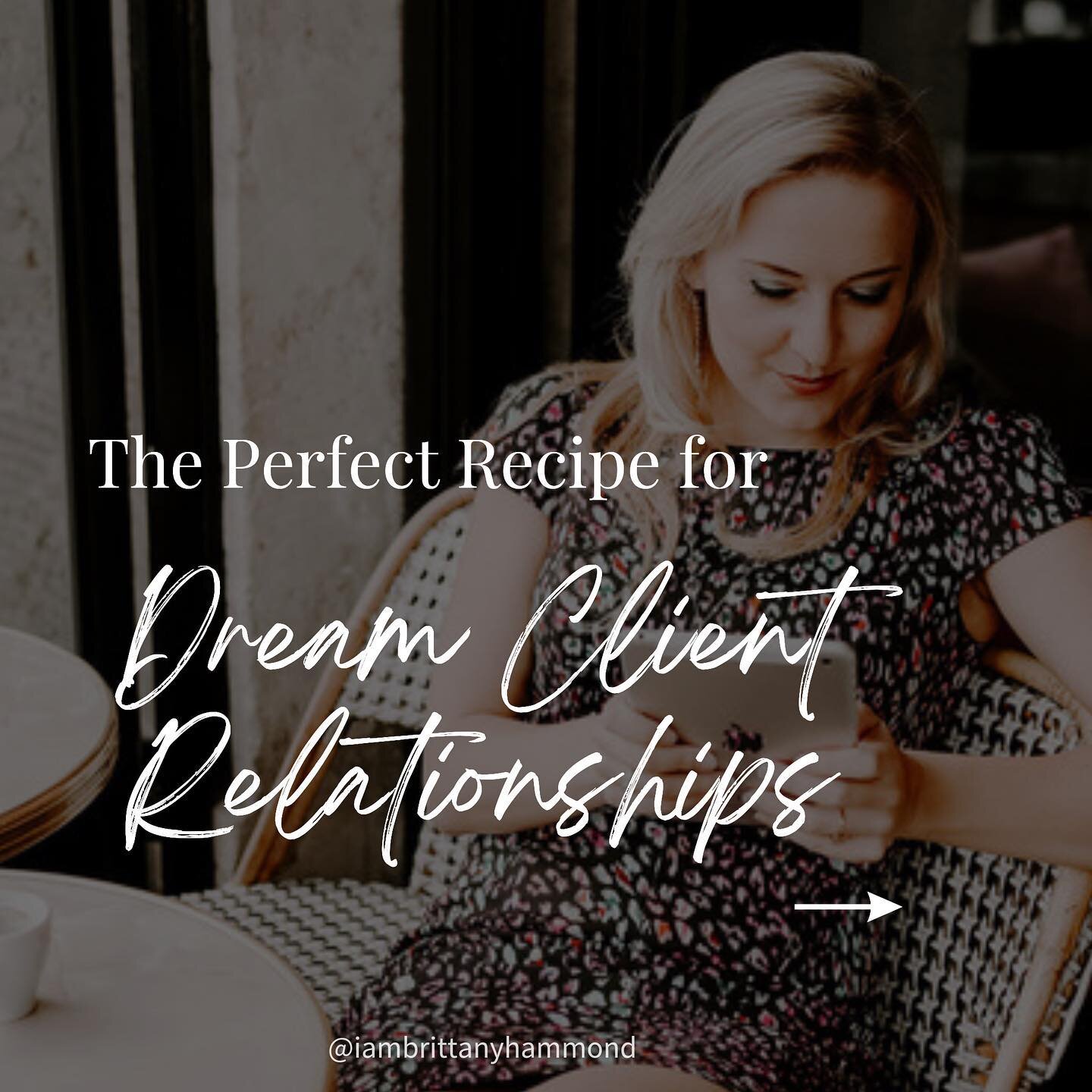 The perfect recipe for dream client relationships ☁️ 🌈 

🪩Knowing your zone of genius 
🎙️ Communicating your zone of genius 
🗣️ Upholding clear boundaries and standards

🌪️ Recipe for disaster ? 🌪️ 

😵&zwj;💫Not truly knowing your skills and j