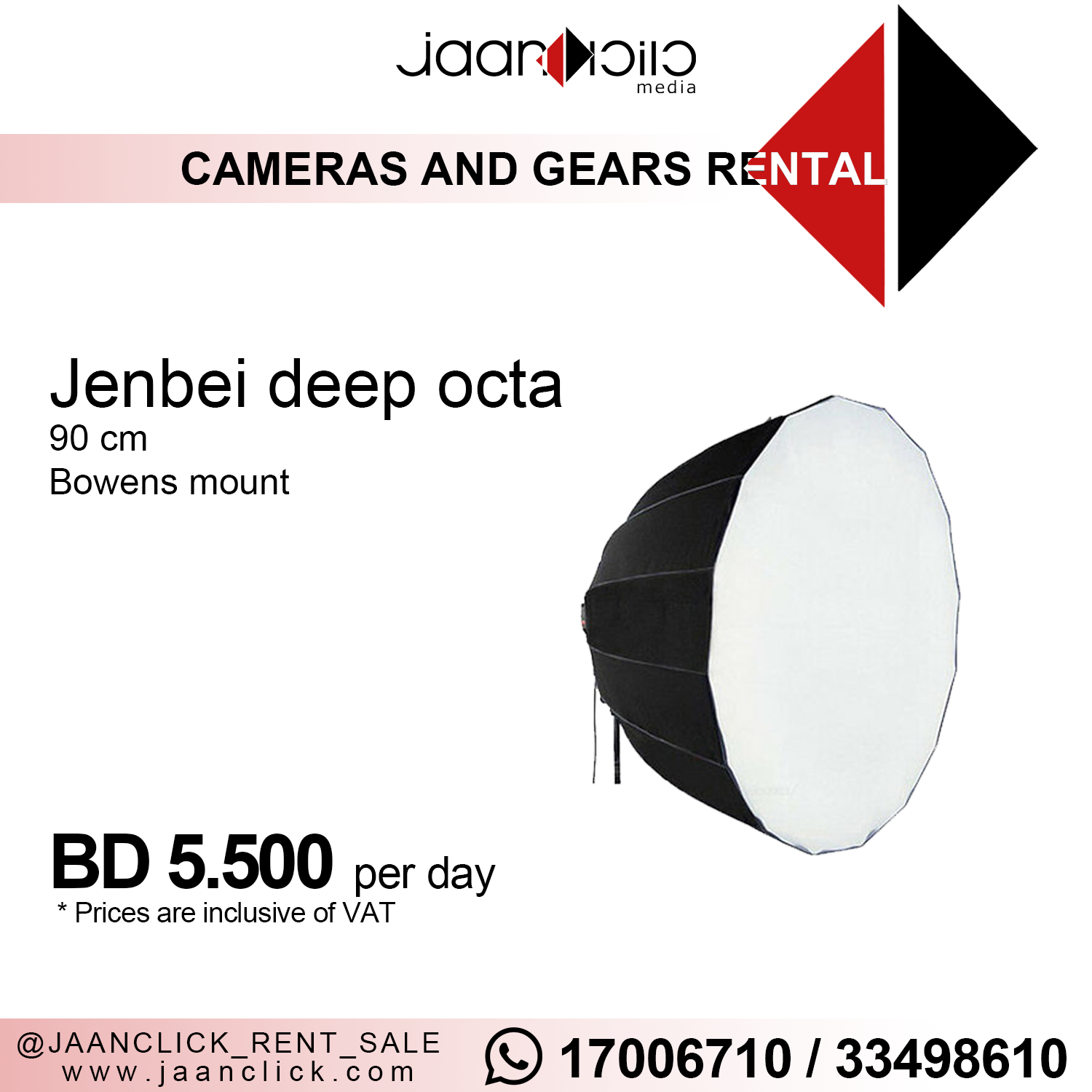 Jenbei deep octa for rent