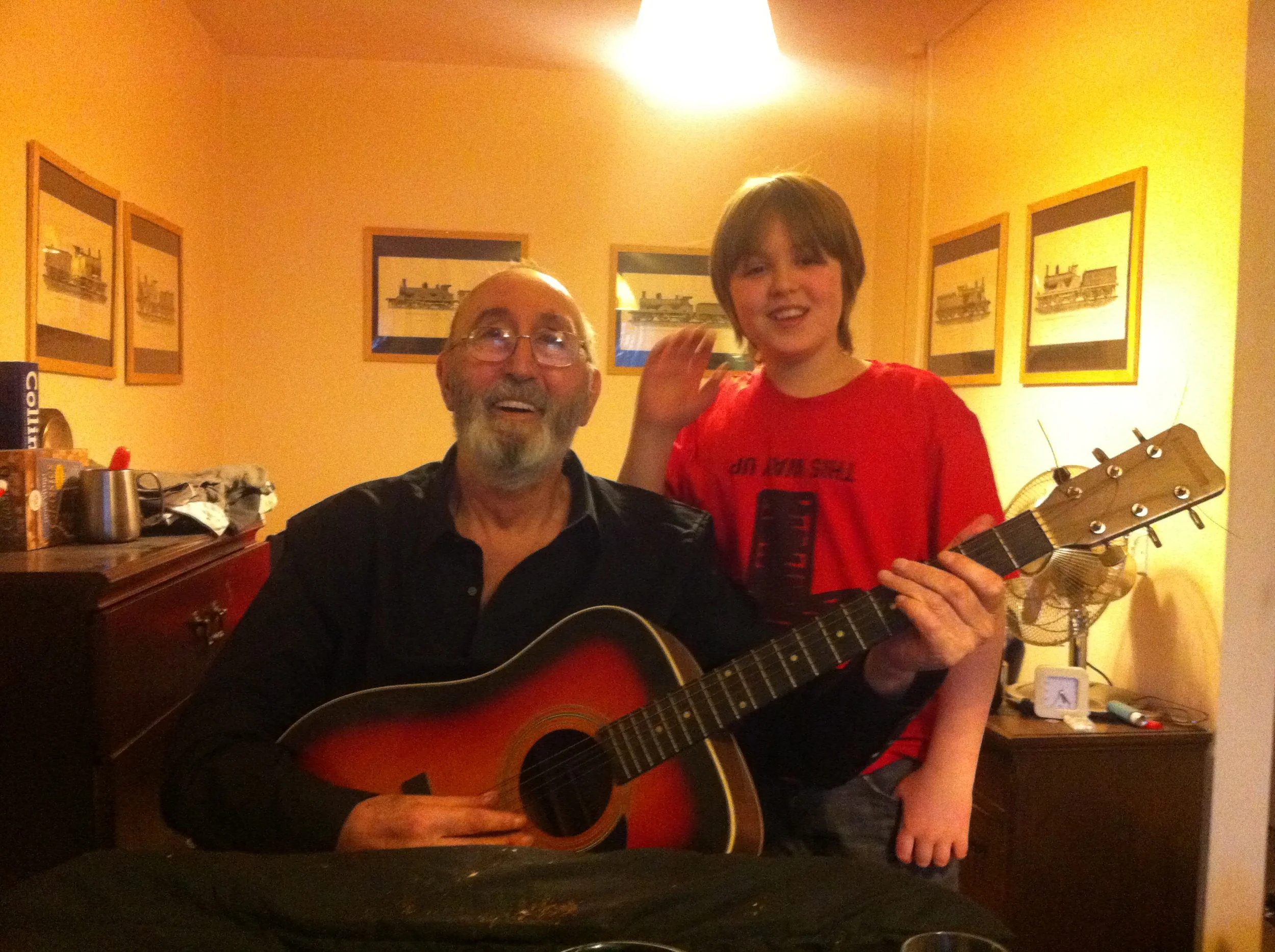 My Dad and his Grandson Ben