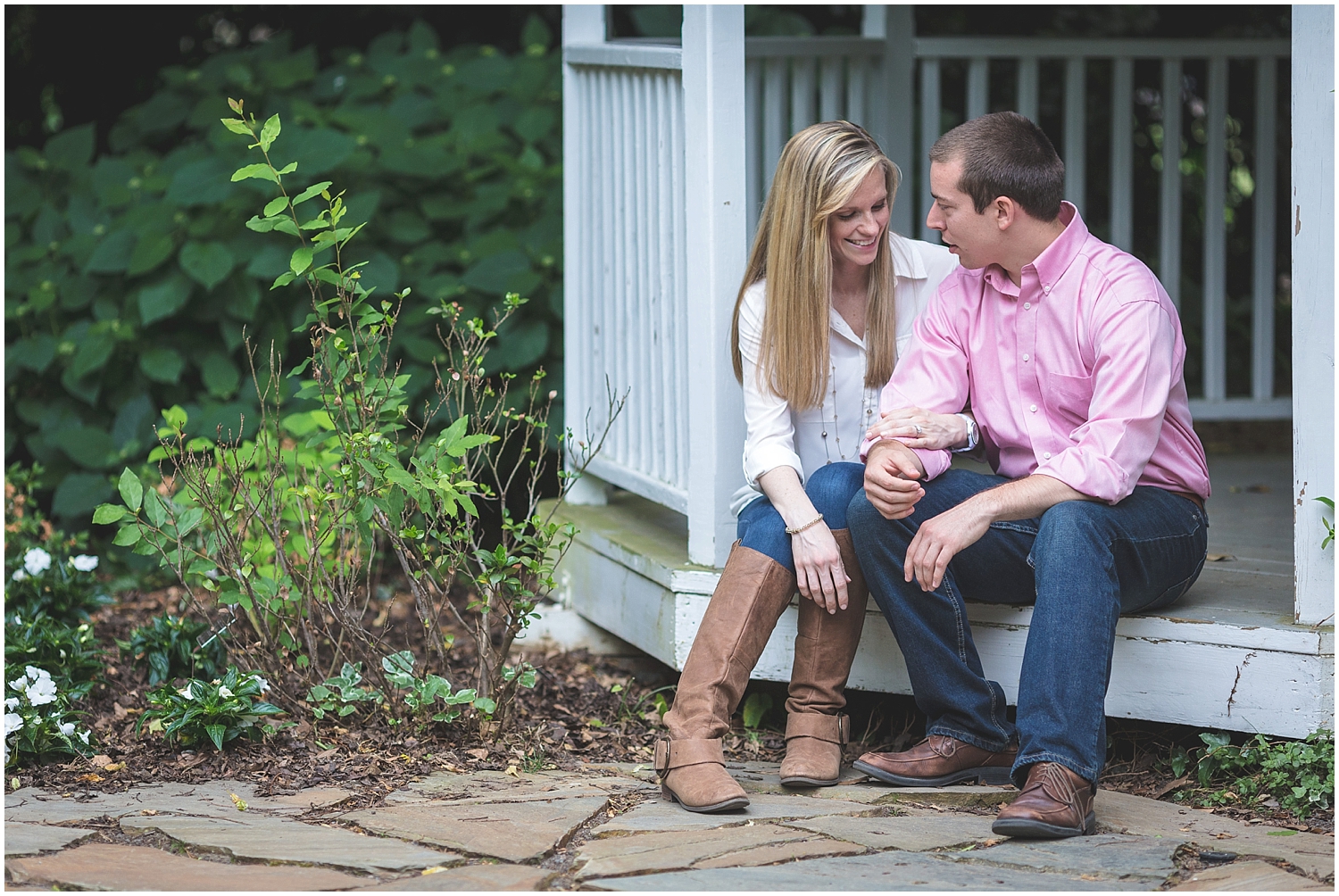 Coker Arboretum UNC Campus Chapel Hill North Carolina Engagement Photographer-0024.jpg