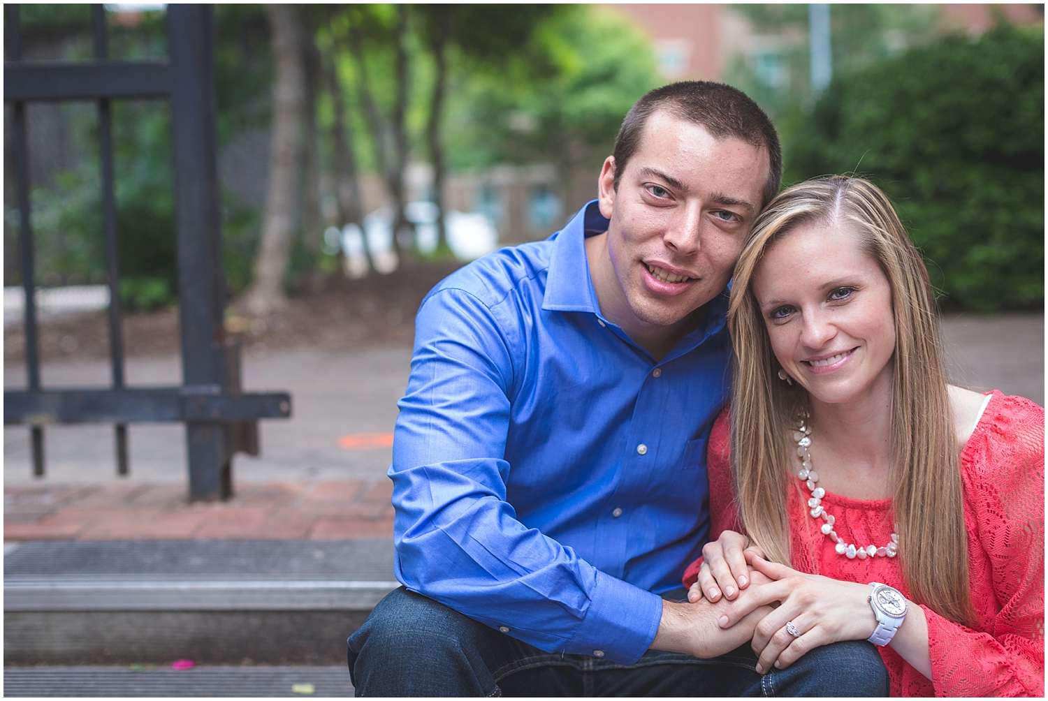 Coker Arboretum UNC Campus Chapel Hill North Carolina Engagement Photographer-0039.jpg
