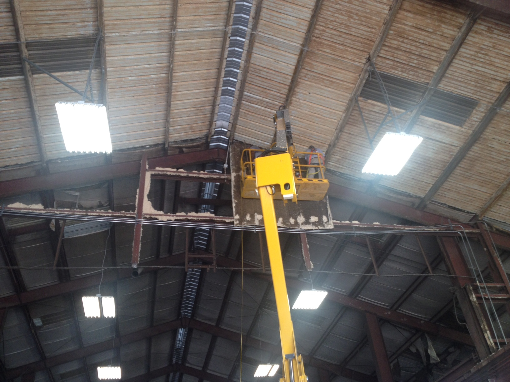 Metal roof preparation