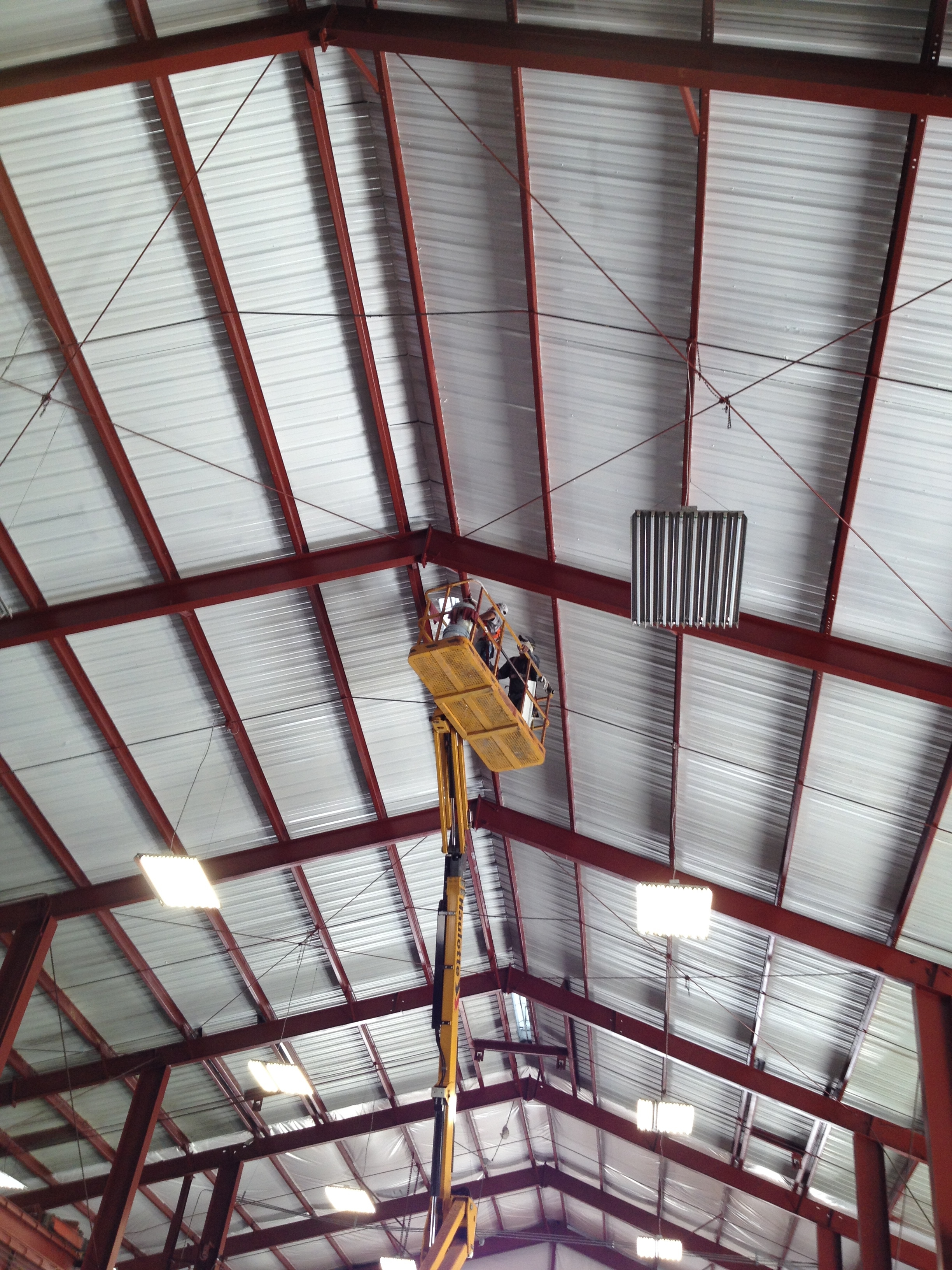 Industrial roof panting