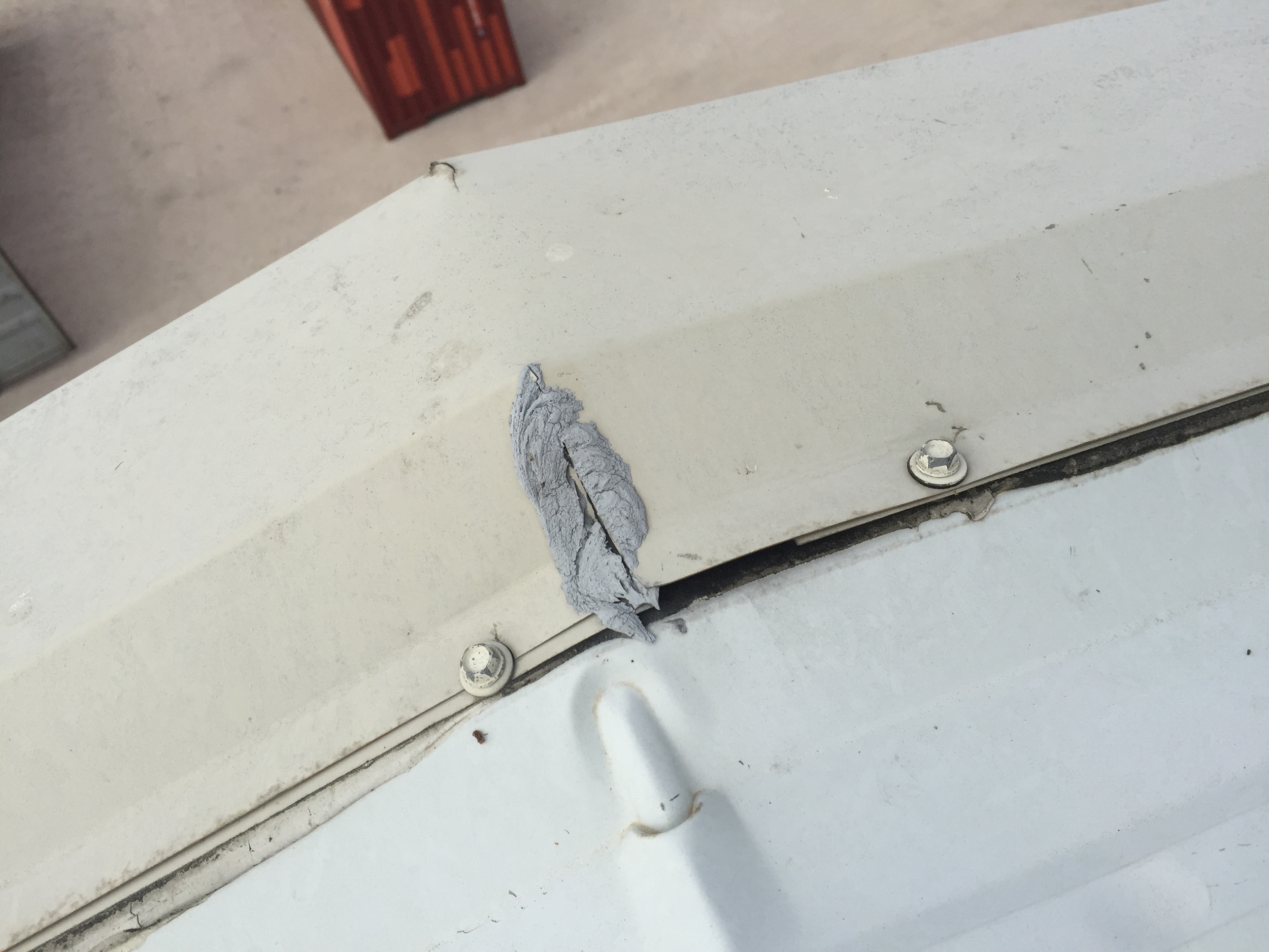 Rake trim need repair