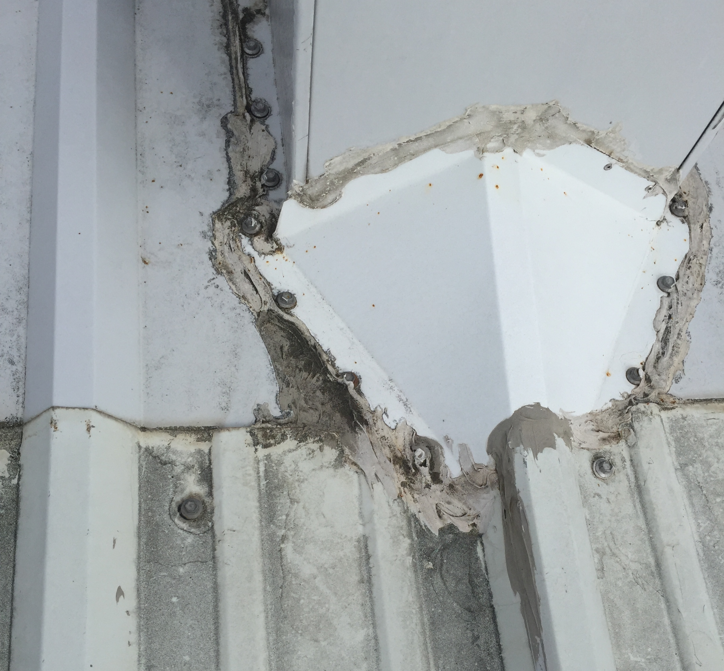flashing damage