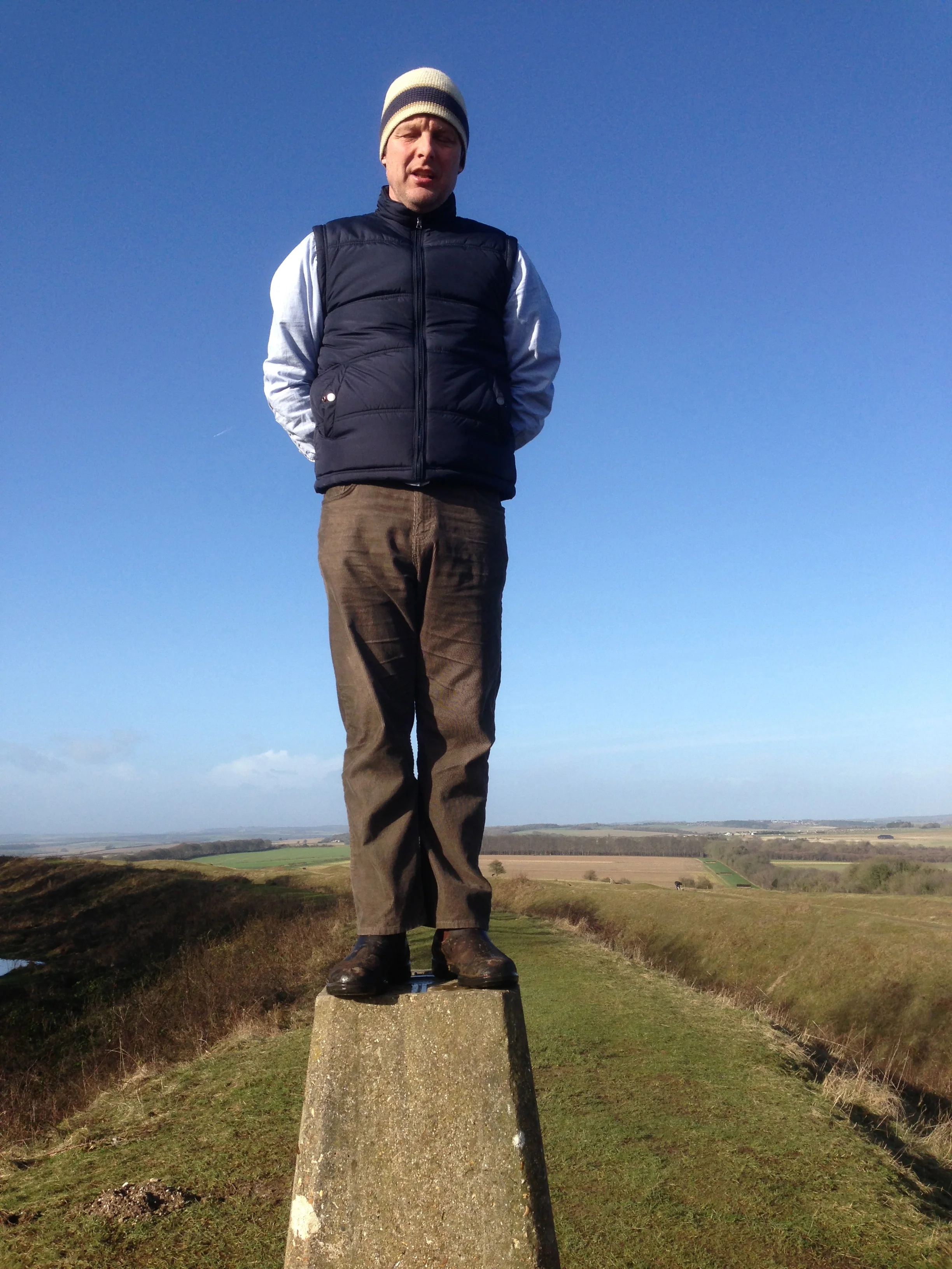 Paul at badbury rings near wimborne