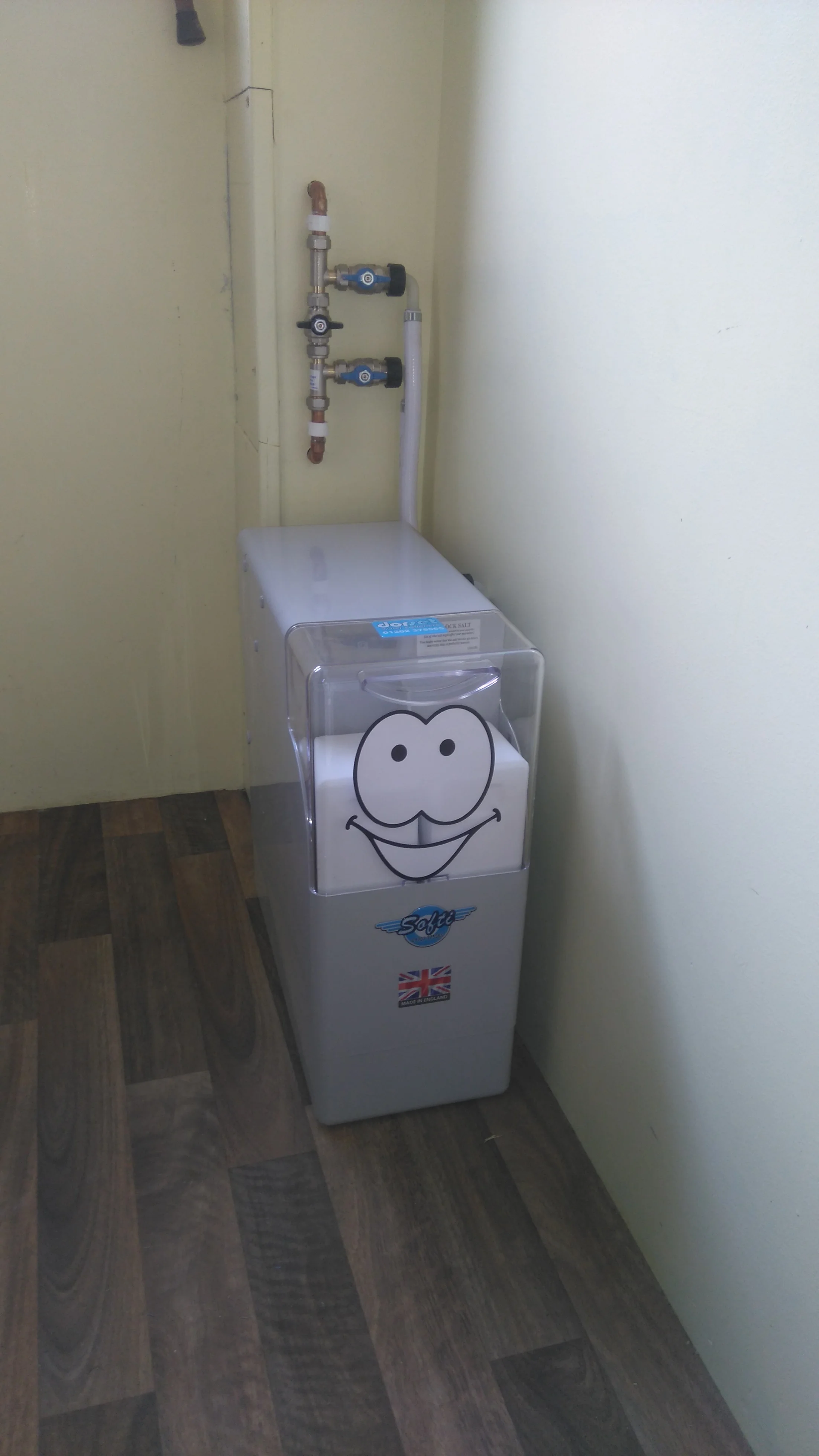 Studland- Purbeck Install of a Harveys Water Softener