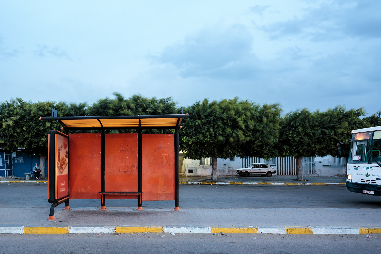 Untitled from the series Sfax bus stops, 2013, 40 x 60cm