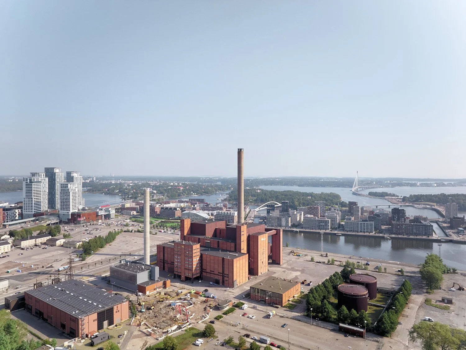  20250908 HELSINGIN KAUPUNKI, Hanasaaren voimalaitos, Helsinki 