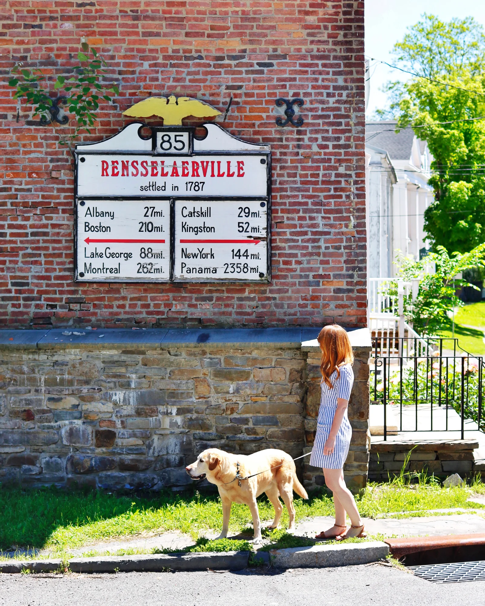 Postcard from Rensselaerville, NY
