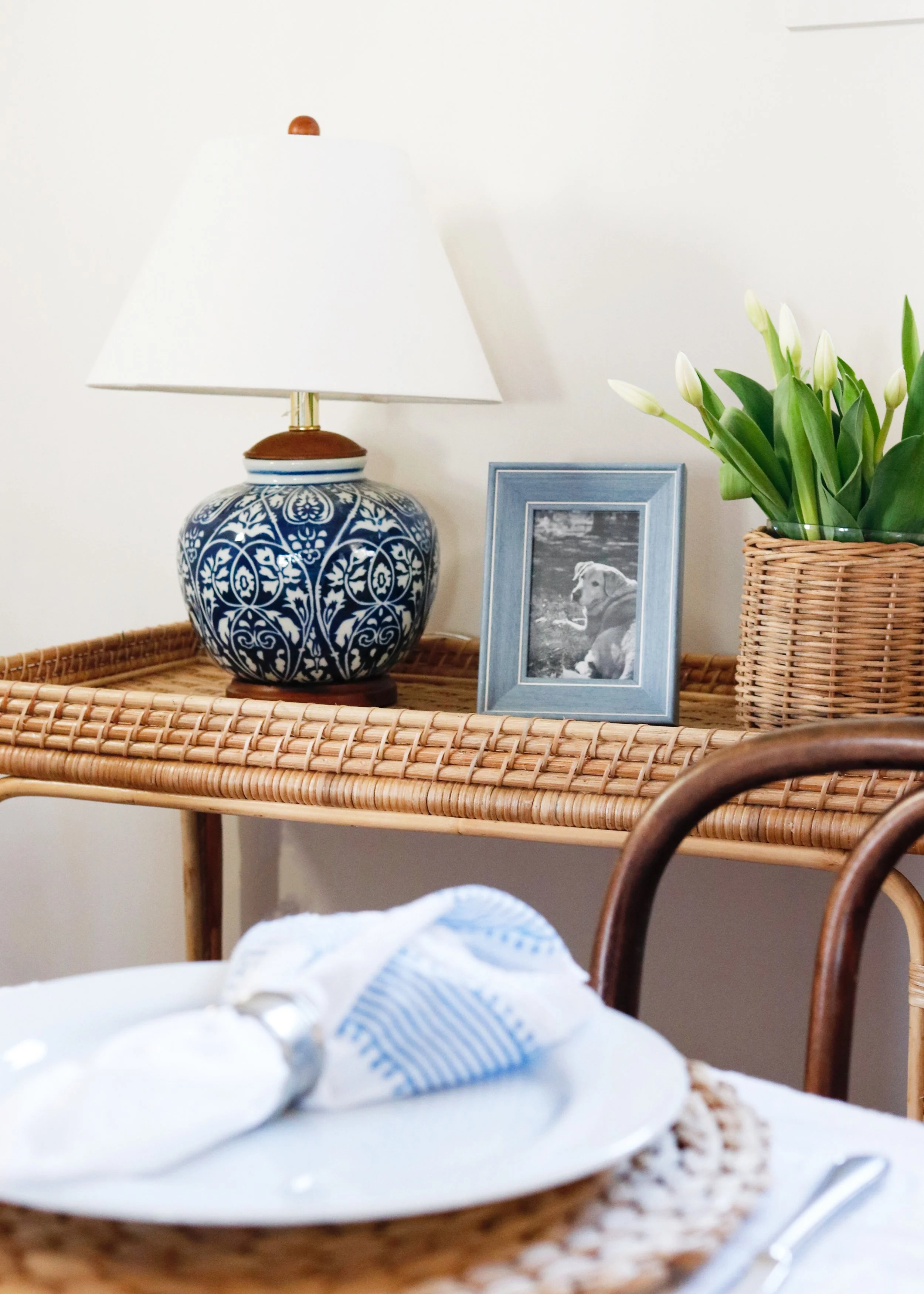 south seas console table