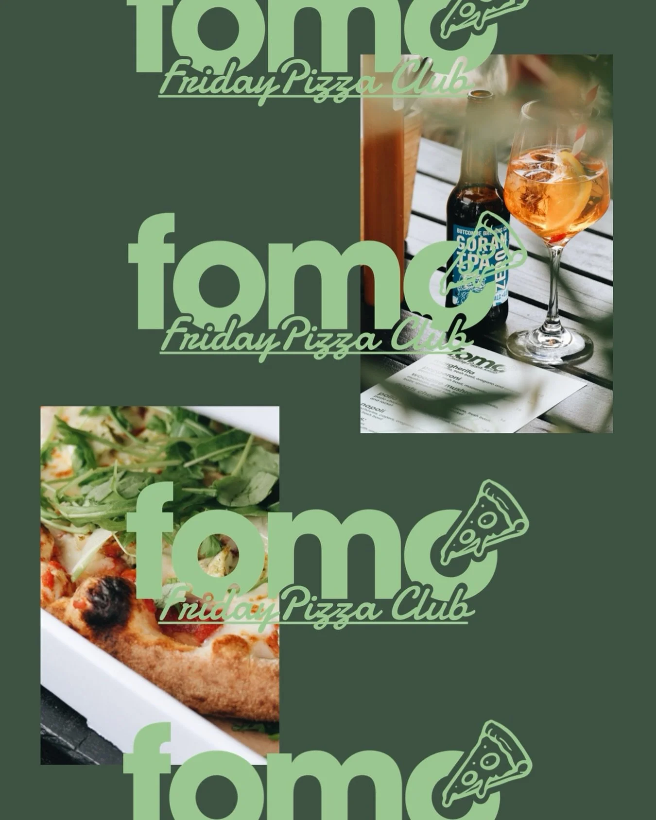 FOMO FRIDAY PIZZA CLUB IS ON TONIGHT, wood fired oven pizzas 4pm-9pm (open till 10pm) Fridays only till the end of August. Pizza special menu, drinks and good vibes 👍✌️ 🍕