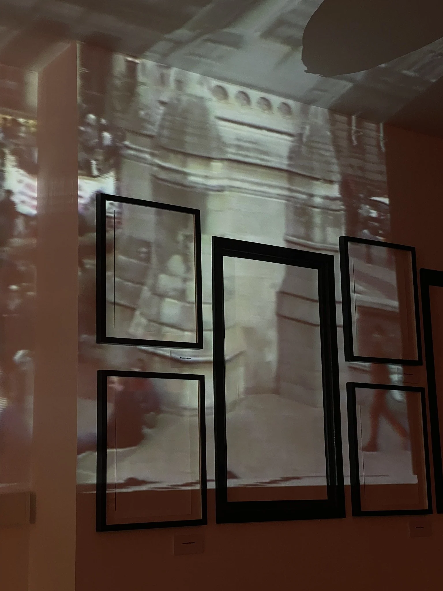  Projection detail, We Did It Together. Photo: Yasmeen Baig-Clifford 