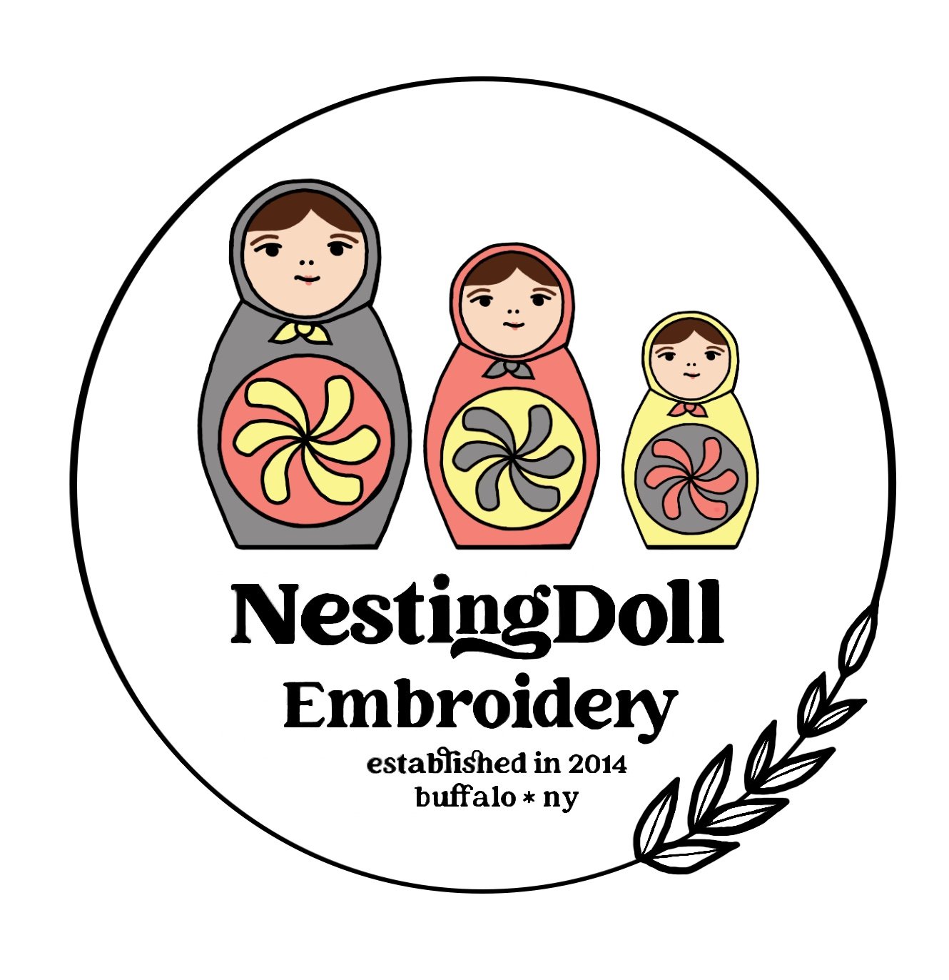 NestingDoll Embroidery
