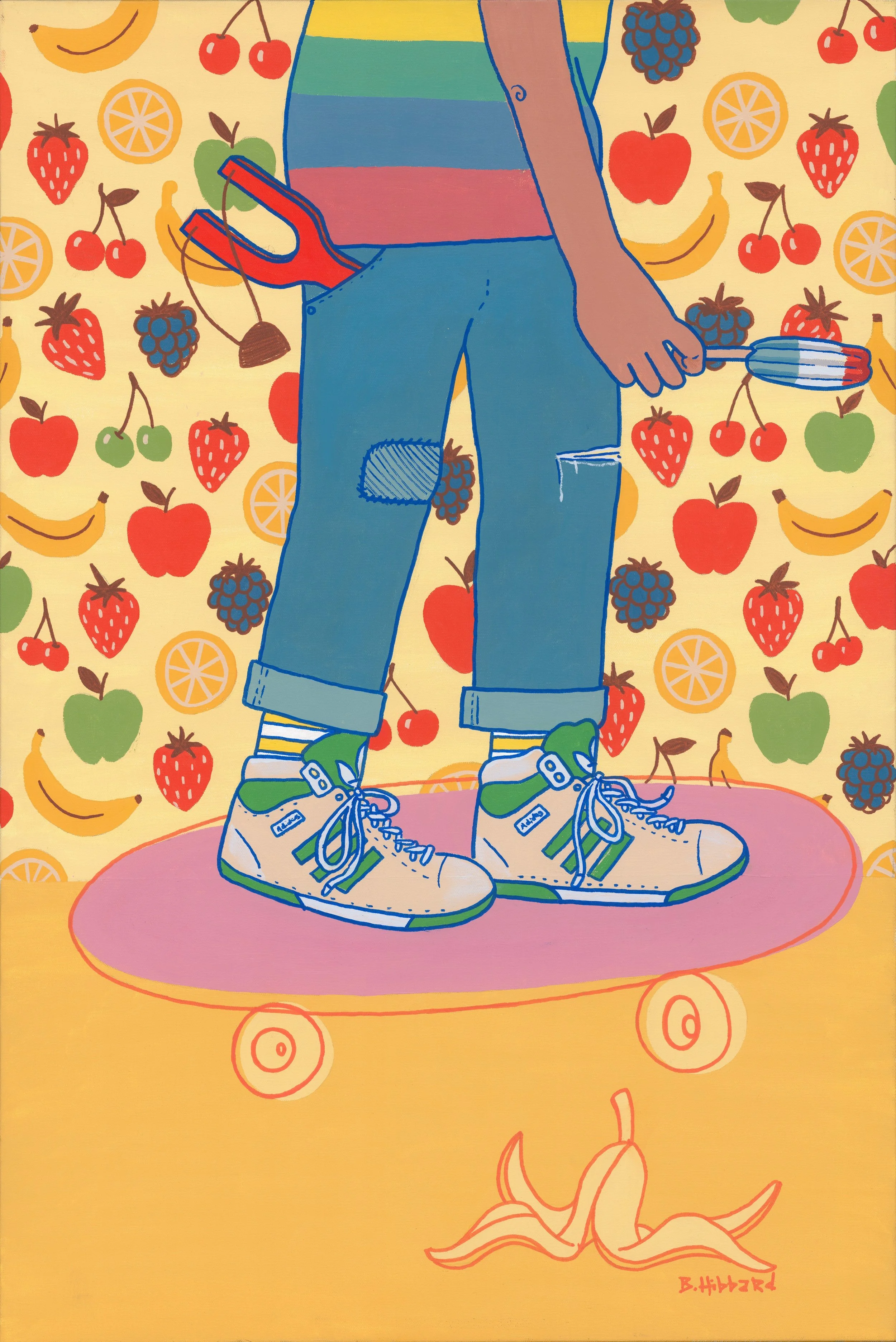 Skateboard and slingshot (mid size scan).jpg