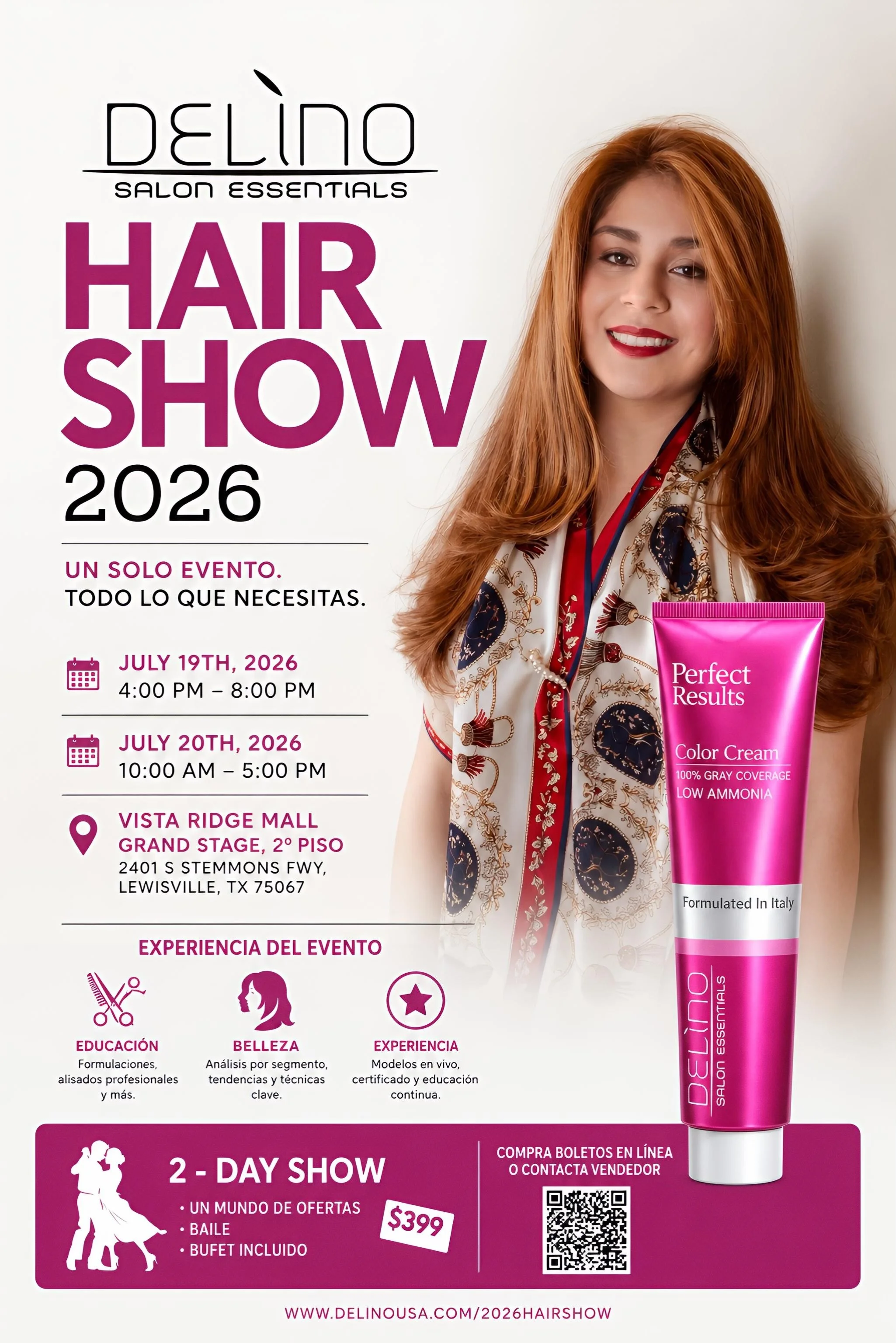 Boleto - DELINO HAIR SHOW 2026