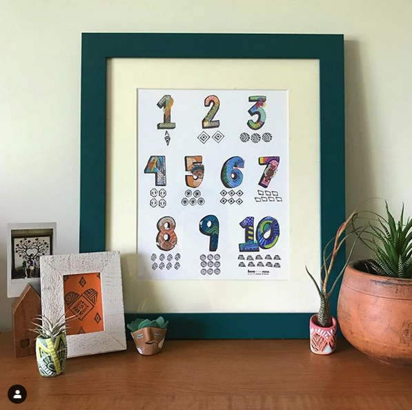 Place on a mantle or shelf next to framed artwork and other plants.