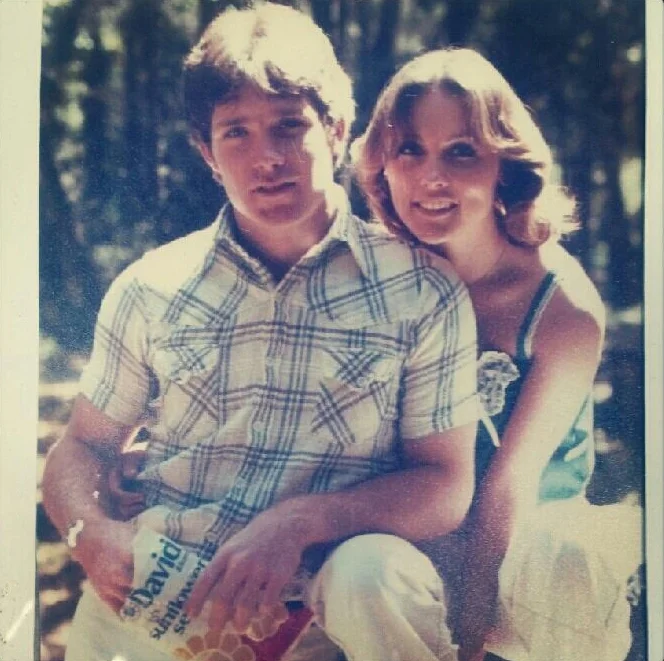 My parents' original engagement photo