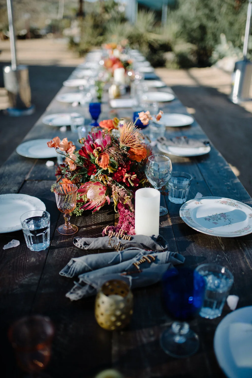 Retreat tablescape by Wheelhouse