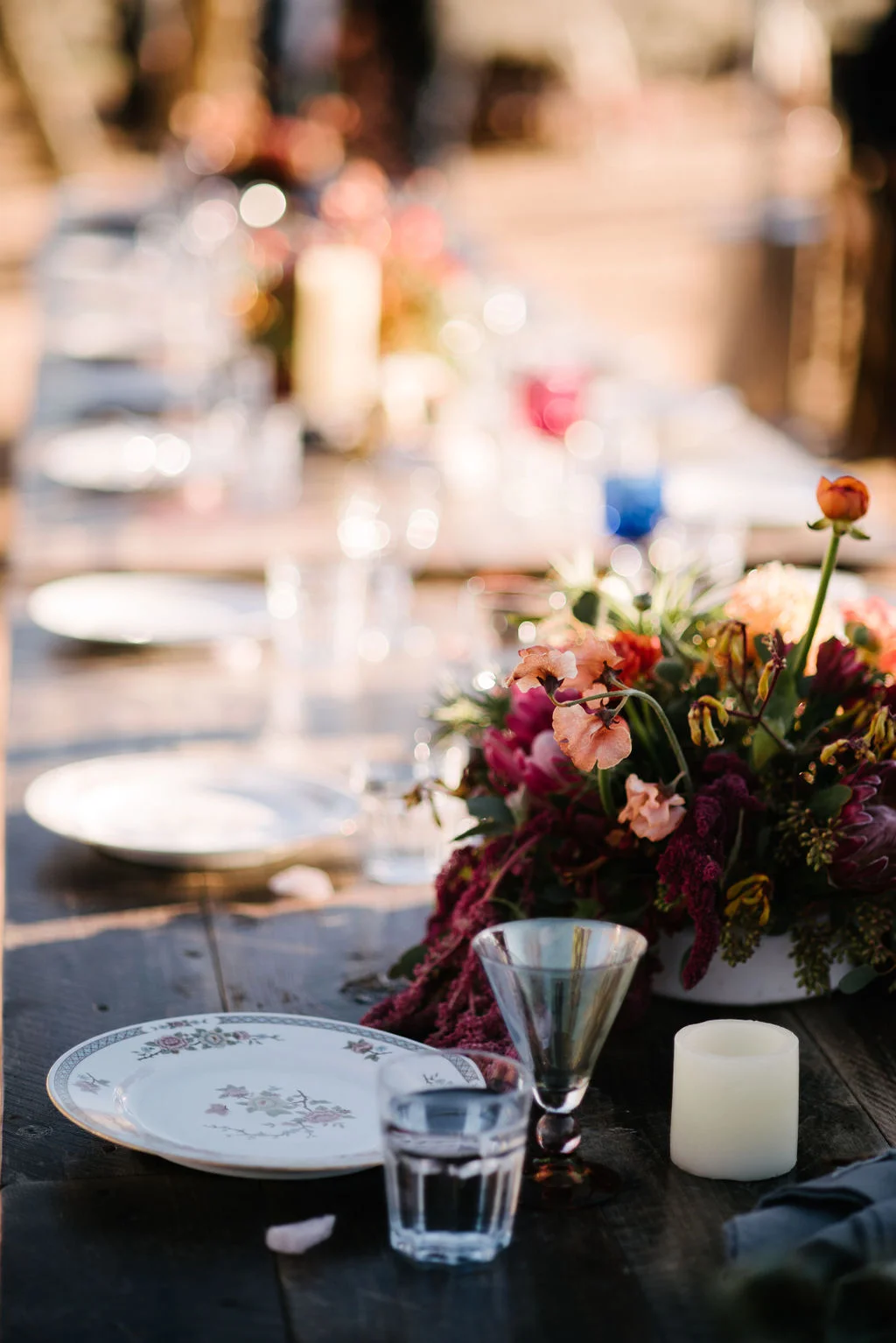 Lush seasonal Wheelhouse floral arrangement